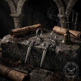 Gothic Spike Stainless Steel Drop Earrings | Gthic.com