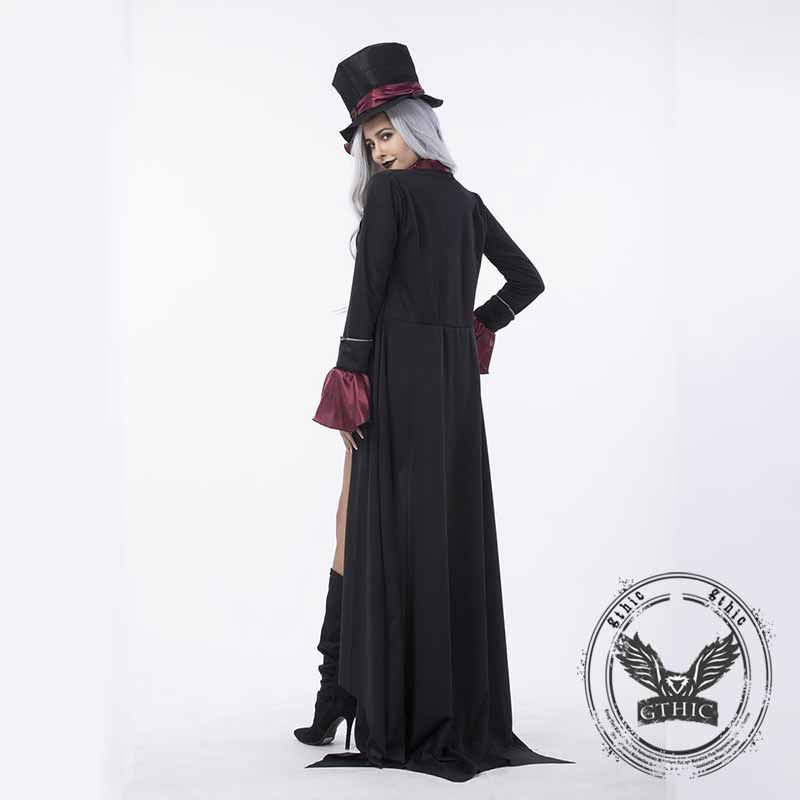 Gothic Vampire Couple Cosplay Halloween Costumes