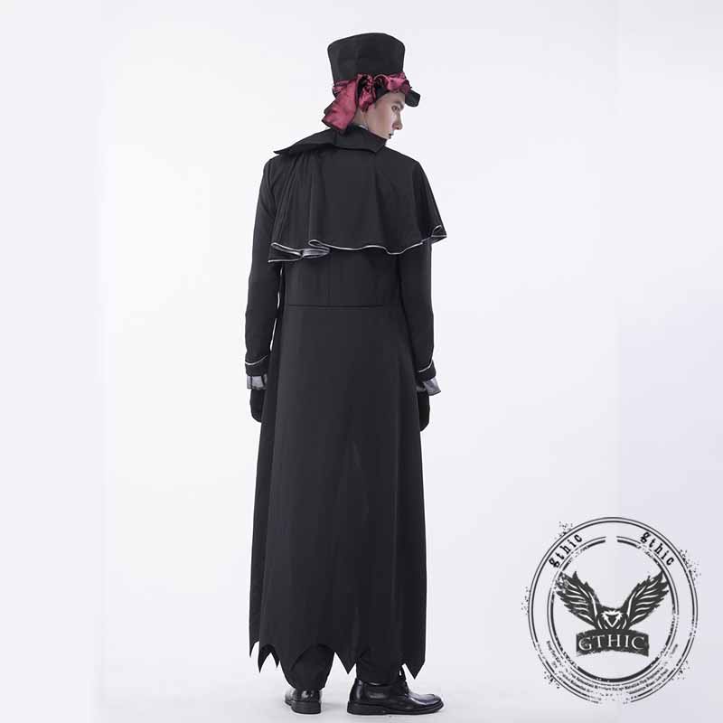 Gothic Vampire Couple Cosplay Halloween Costumes