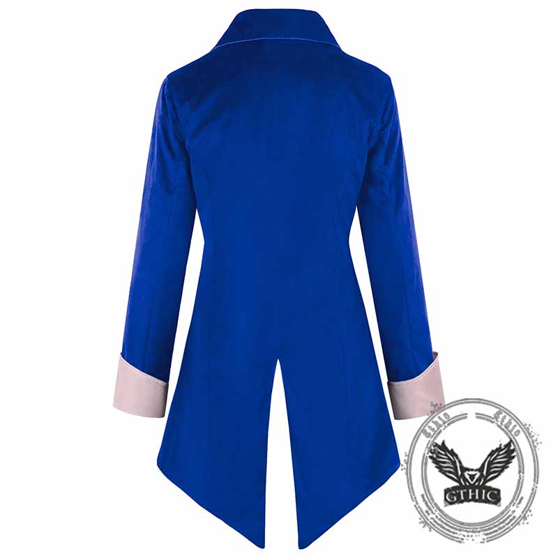 Gothic Victorian Button Lapel Tuxedo Costume