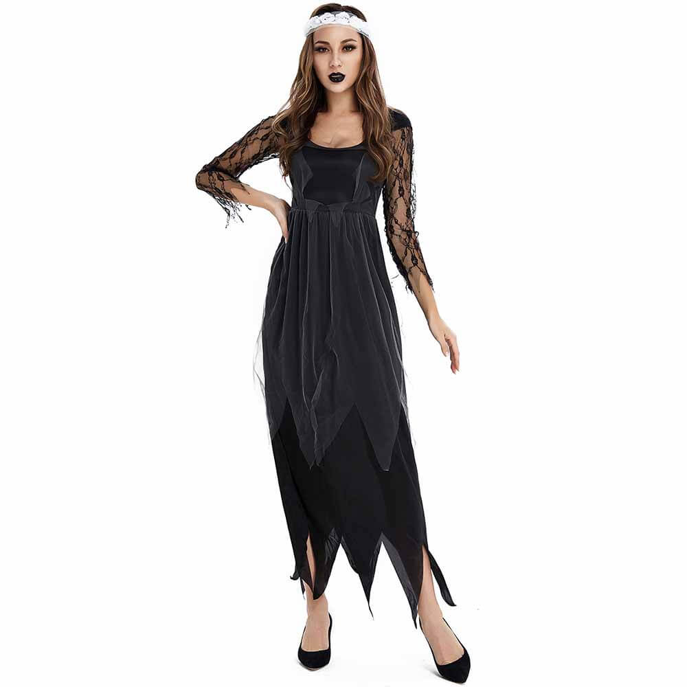 Gothic Witch Irregular Broken Dress | Gthic.com