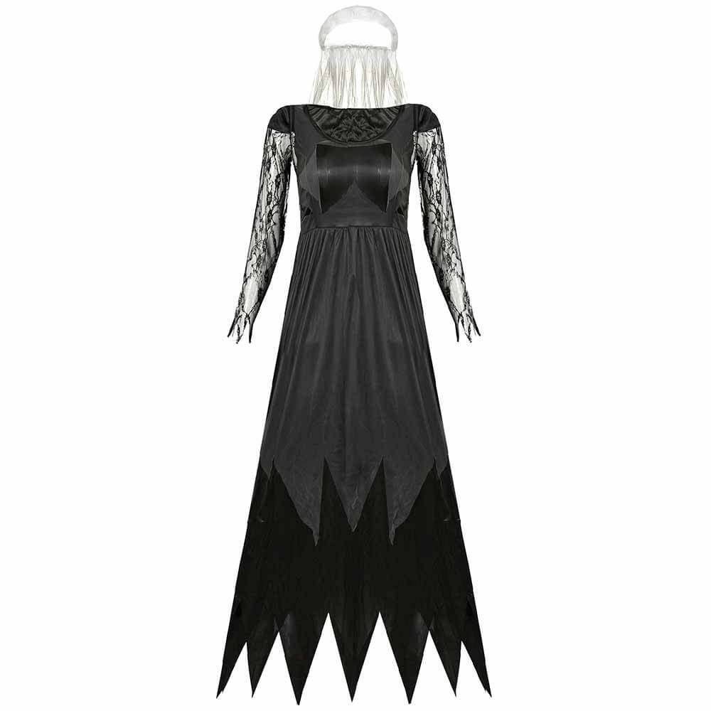 Gothic Witch Irregular Broken Dress | Gthic.com