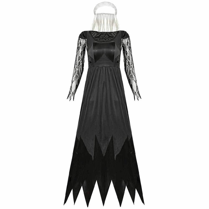 Gothic Witch Irregular Broken Dress | Gthic.com