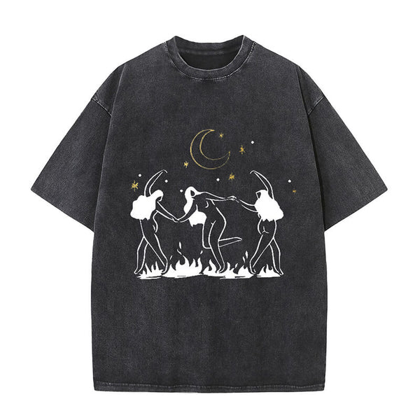 Granddaughter Of The Witches Washed T-shirt | Gthic.com