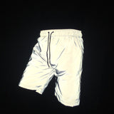 Gray Reflective Jogging Pants | Gthic.com