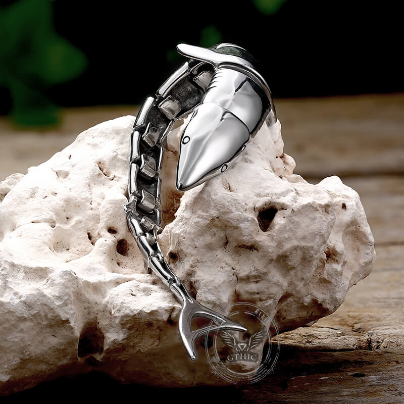 Great White Shark Stainless Steel Bracelet 03 | Gthic.com