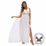 Greek Mythology Goddess White Halloween Costume 03 | Gthic.com