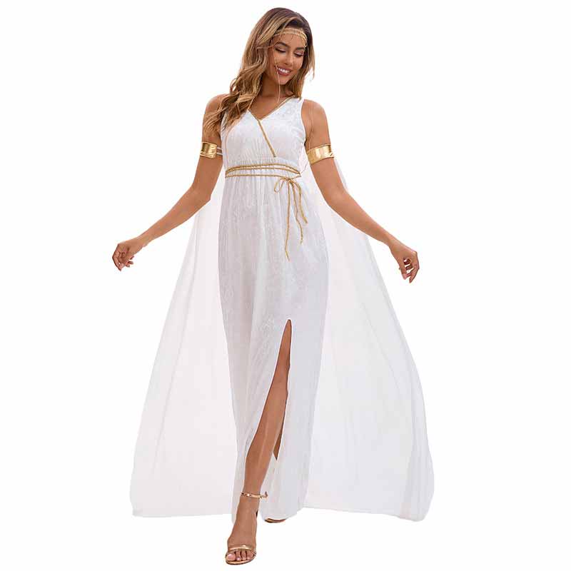 Greek Mythology Goddess White Halloween Costume