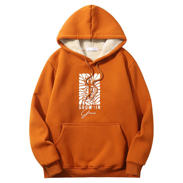 Grow In Grace Cross Crew Collar Hoodie