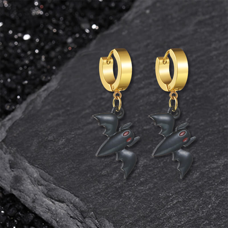 Halloween Ghost Pumpkin Stainless Steel Earrings