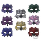Halloween Half-Face Eagle-Beak Feather Mask | Gthic.com