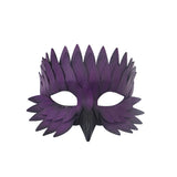 Halloween Half-Face Eagle-Beak Feather Mask