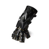 Halloween Samurai Armor Leather Steampunk Gloves | Gthic.com