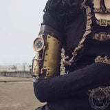 LED Compass Steampunk Arm Gauntlet | Gthic.com