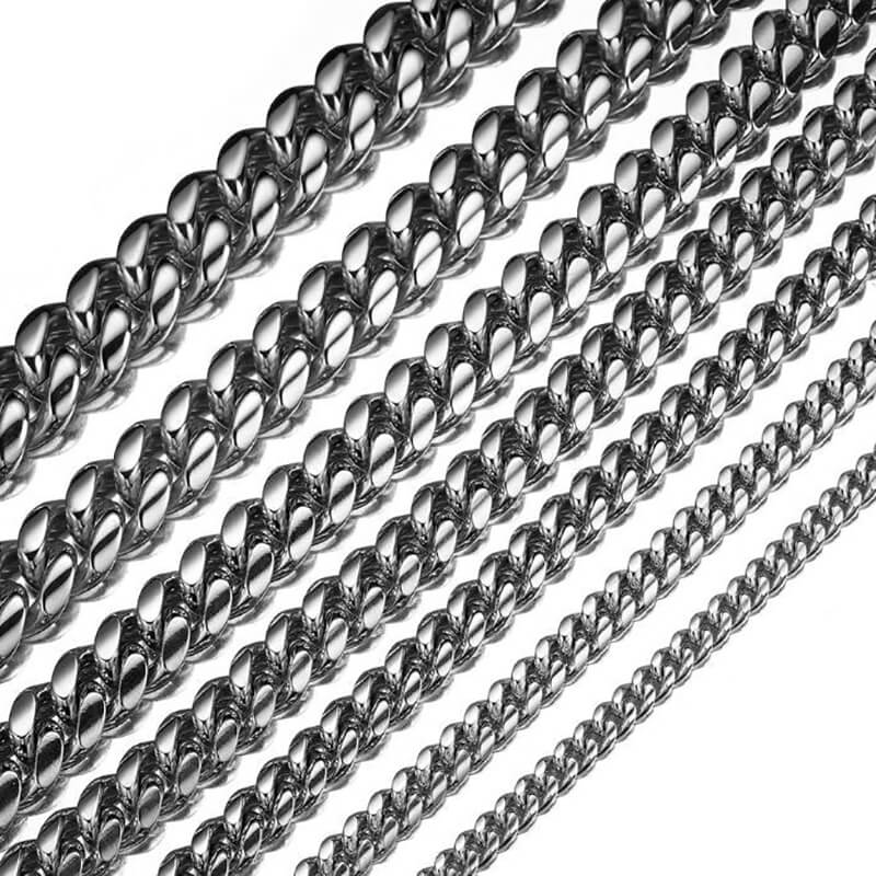 Heavy Cuban Link Chain Stainless Steel Necklace | Gthic.com