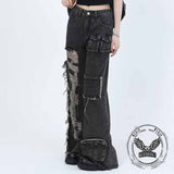 Hip-Hop American High Street Ripped Beggar Jeans | Gthic.com