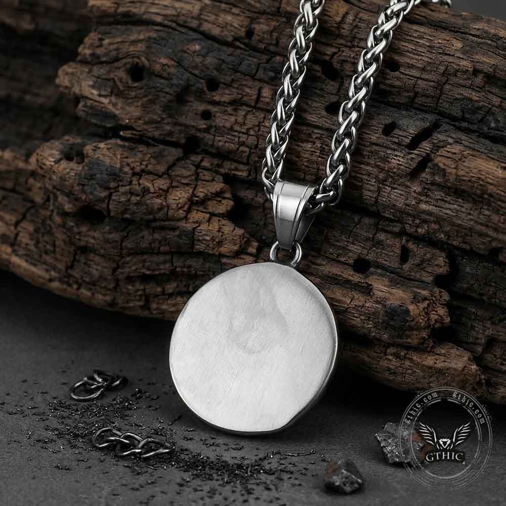 Hip-Hop Dragon Head Design Stainless Steel Pendant