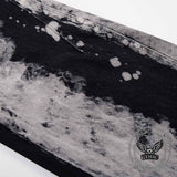 Hip-Hop Tie-Dye Gradient Distressed Straight Jeans