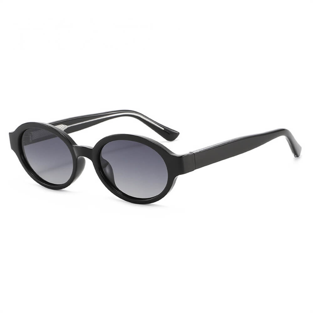 Hip Hop American Oval Polarized TR Sunglasses