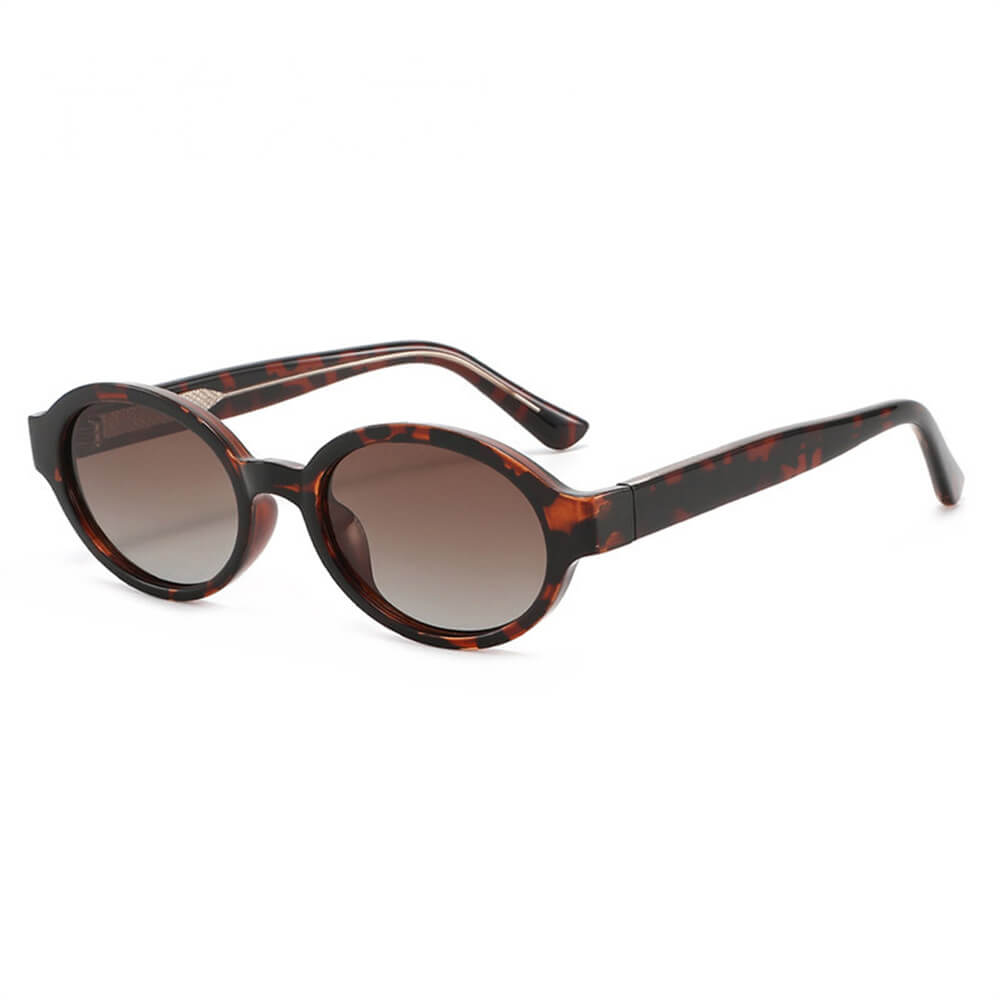 Hip Hop American Oval Polarized TR Sunglasses