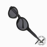 Hip Hop American Oval Polarized TR Sunglasses