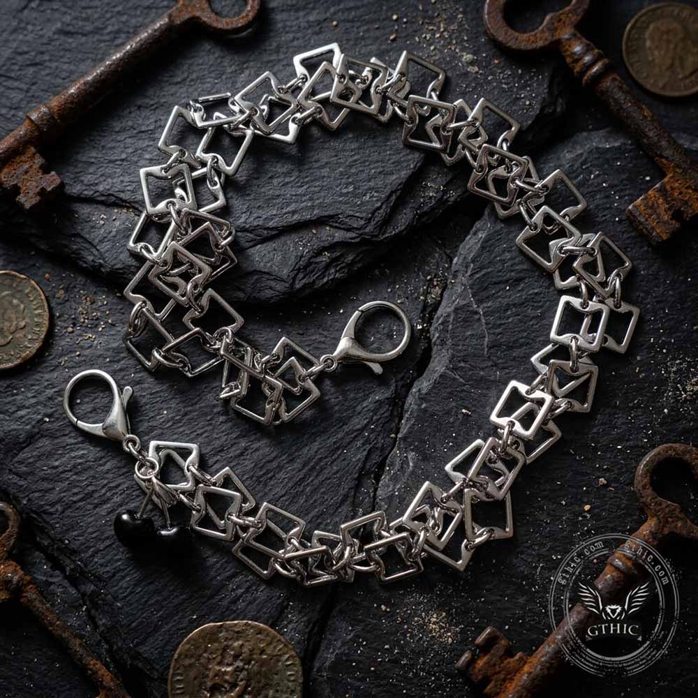 Hip Hop American Square Link Alloy Pants Chain | Gthic.com
