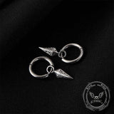 Hip Hop Dart Arrow Stainless Steel Drop Earrings
