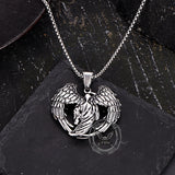 Colgante de acero inoxidable Guadaña Grim Reaper