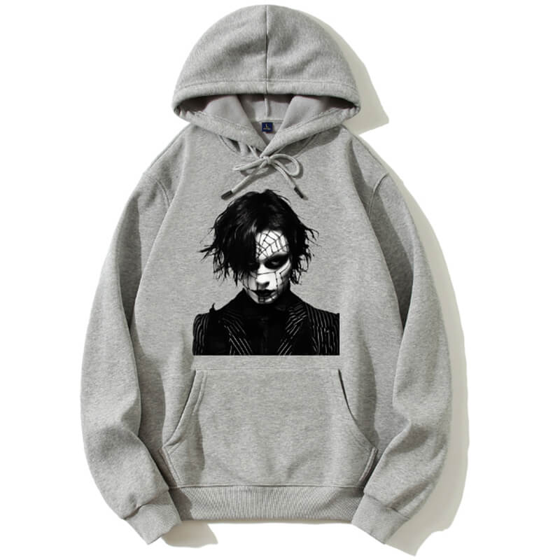 Horror Goth Men Print Casual Hoodie | Gthic.com