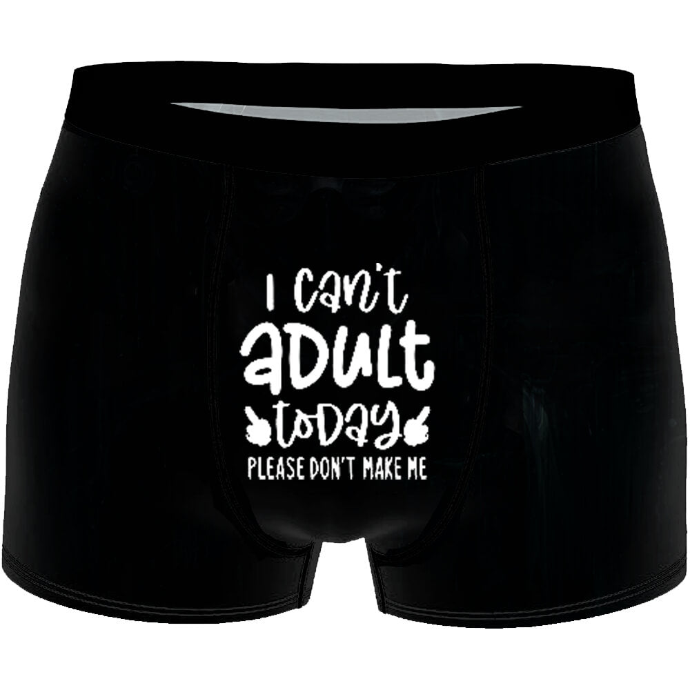 I Can’t Adult Today Men’s Boxer Brief | Gthic.com