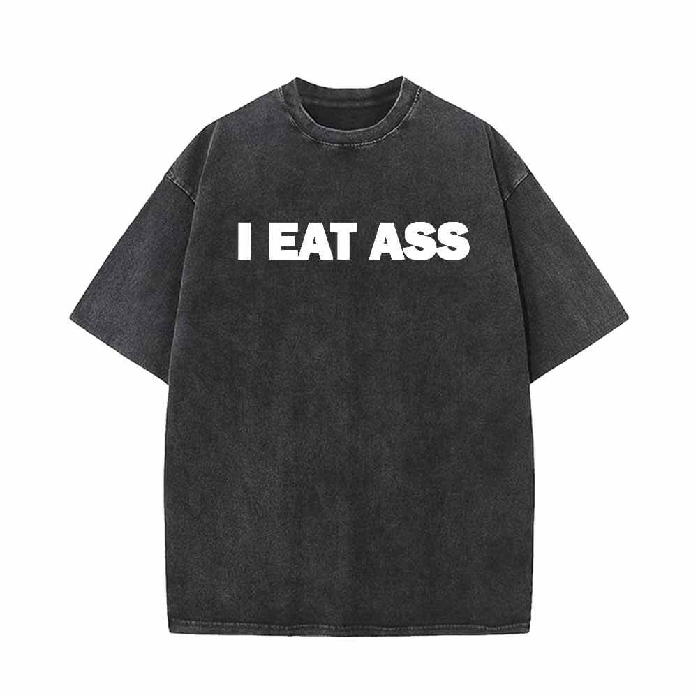 I Eat Ass Short Sleeve T-shirt Vest | Gthic.com