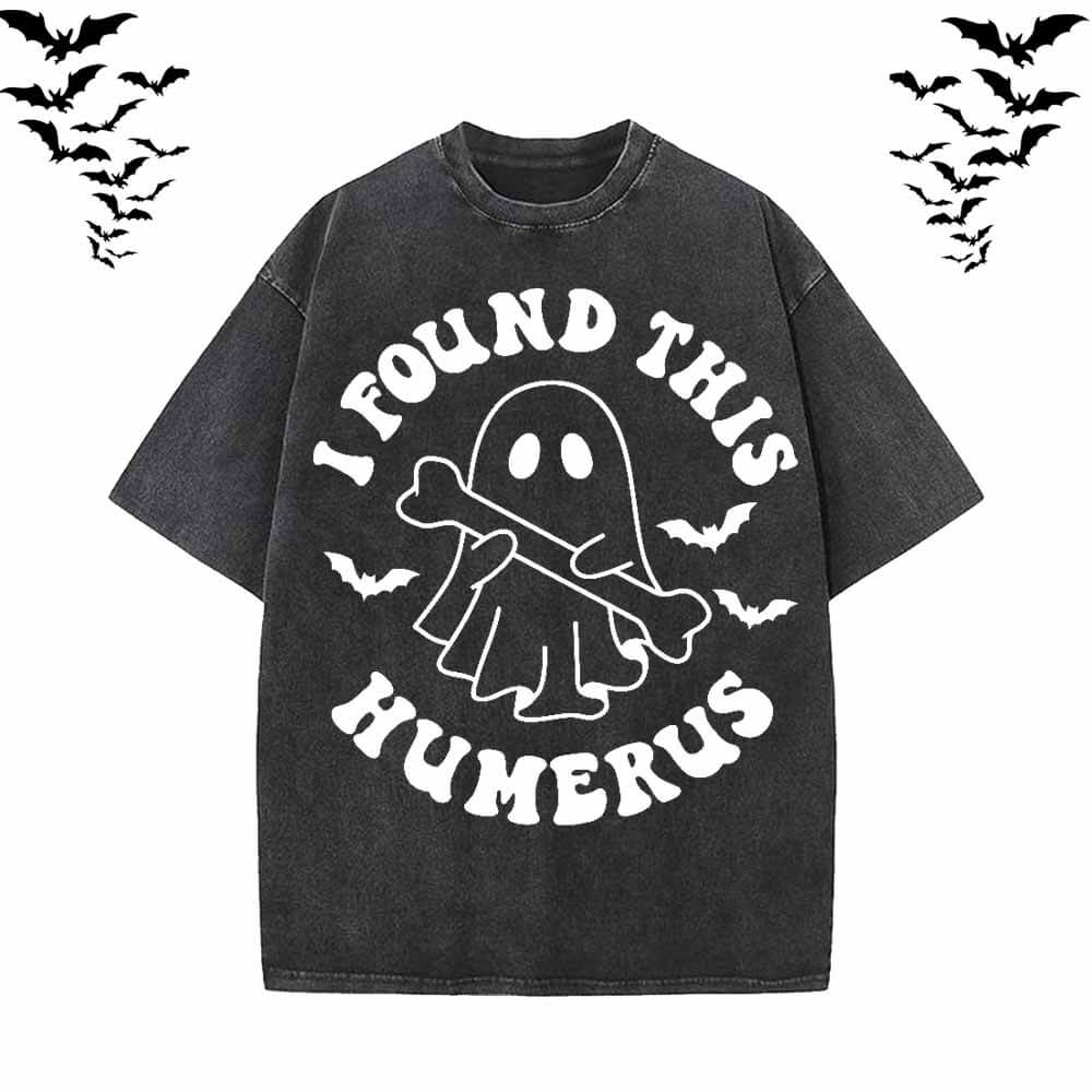 I Found This Humerus Short Sleeve T-shirt Vest | Gthic.com
