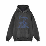 I Got 99 Problems Bear Print Vintage Washed Hoodie 01 | Gthic.com