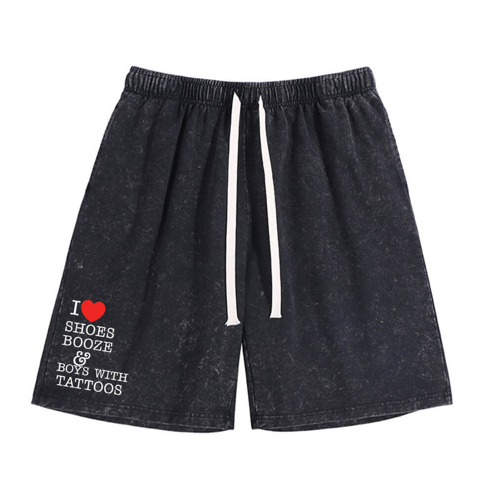 I Love Shoes Booze T-shirt Shorts Hat 02 | Gthic.com