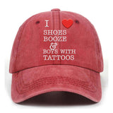 I Love Shoes Booze T-shirt Shorts Hat 05 | Gthic.com