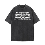 I’m Beginning to think Vintage Washed T-shirt | Gthic.com