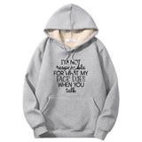 I’m Not Responsible For What Crew Collar Hoodie | Gthic.com