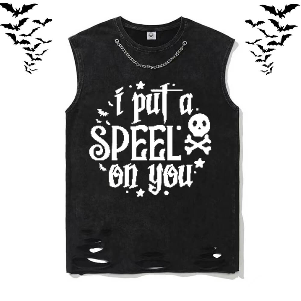 I Put A Speel On You T-shirt Vest Top