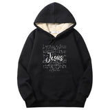 I Speak The Name Of Jesus Crew Collar Hoodie | Gthic.com