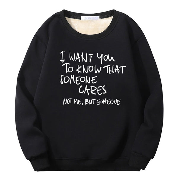 I Want You To Know Crew Collar Sweatshirt