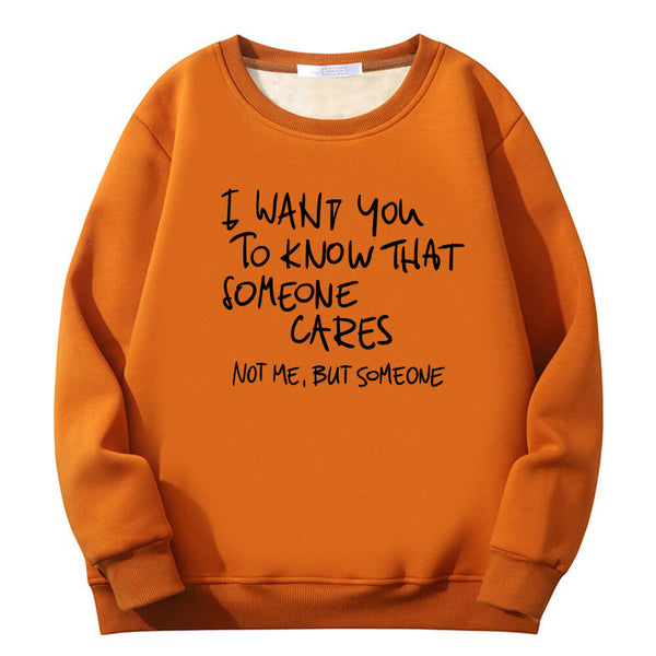 I Want You To Know Crew Collar Sweatshirt