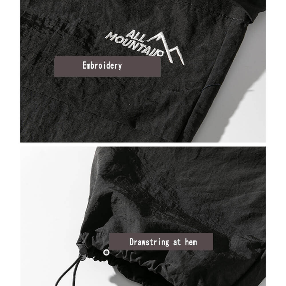 Japanese Casual Waterproof Loose Paratrooper Pants | Gthic.com