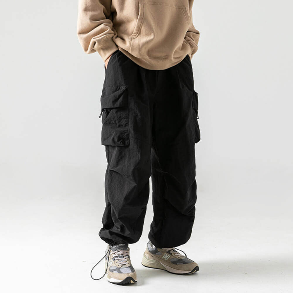 Japanese Casual Waterproof Loose Paratrooper Pants | Gthic.com