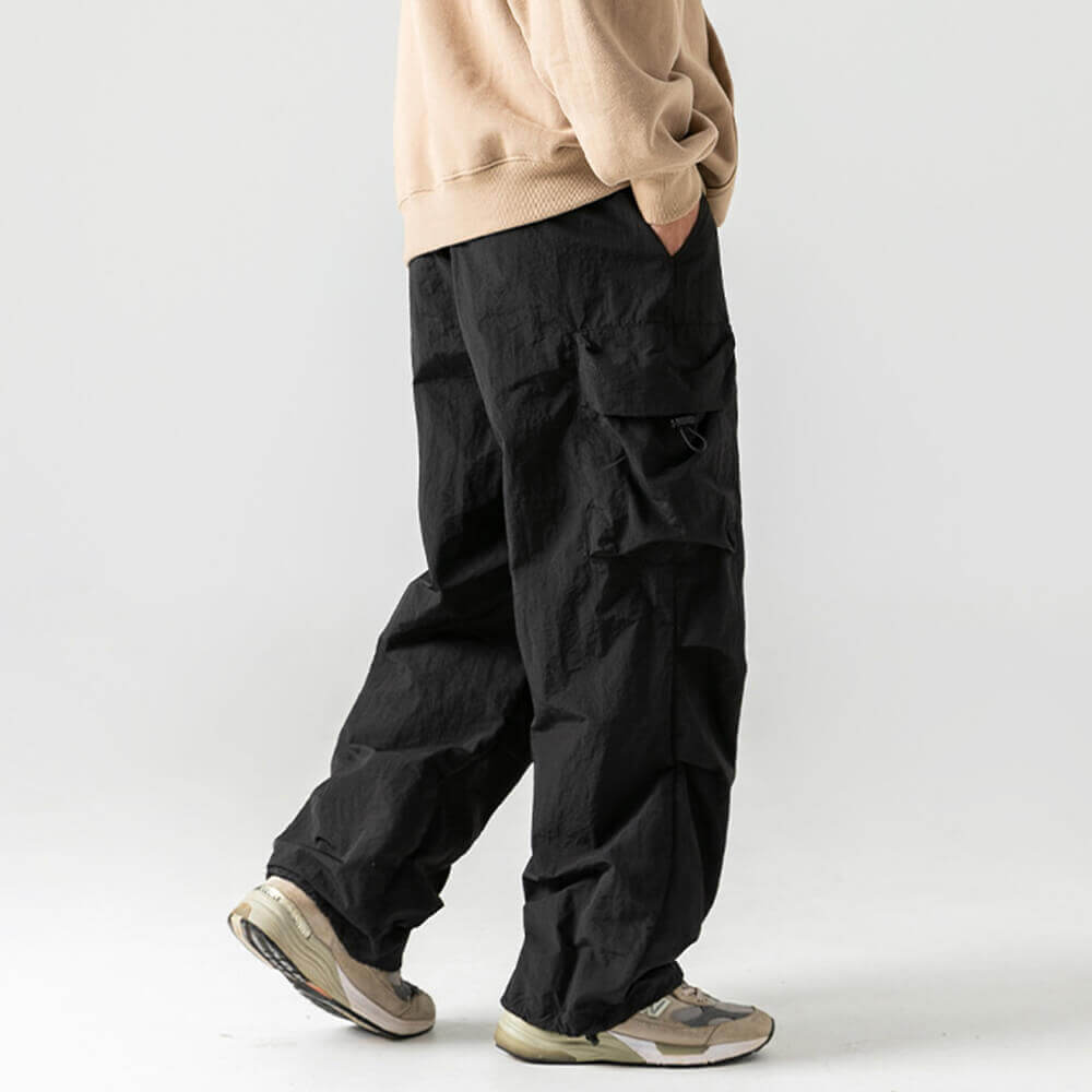 Japanese Casual Waterproof Loose Paratrooper Pants | Gthic.com