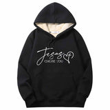 Jesus Chose You Christian Crew Collar Hoodie 01 | Gthic.com