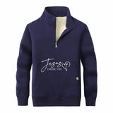 Jesus Chose You Christian Stand Collar Zip Sweatshirt 03 | Gthic.com