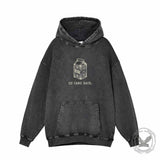 Just A Dad Skeleton Milk Carton Vintage Washed Hoodie | Gthic.com