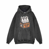 Just Here For The Boos Vintage Washed Hoodie | Gthic.com