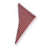 Korean Striped Wool Small Triangular Headscarf