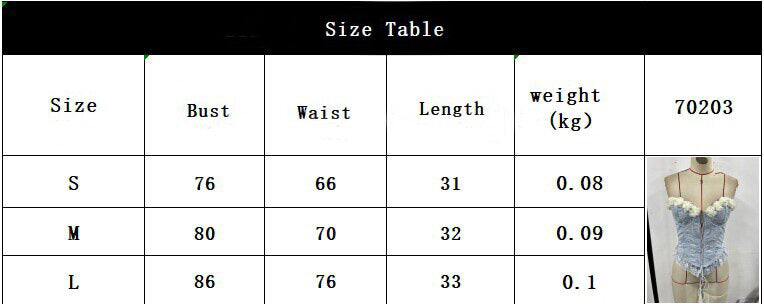 Lace Flower Stitching Tie-Strap Embroidered Fishbone Top | Gthic.com